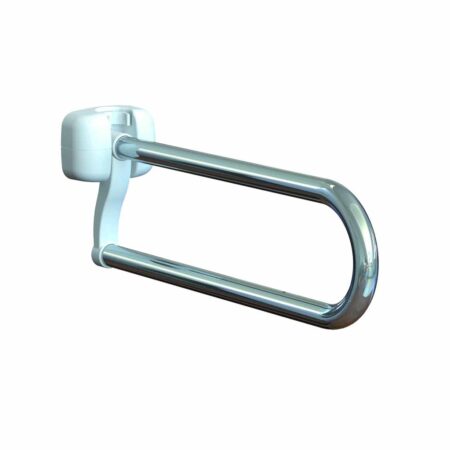 Opklapbare toiletbeugel - RVS | Lengte: 60 cm | Toiletsteun | WC Steun | PR50950-60 | ThuiszorgwinkelXL