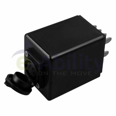 Oplaadadapter voor JoyRider of SplitRider | Adapter los opladen accu | e-Ability | Makkelijk overal de accu opladen | e-Aa0014 | e-Ability