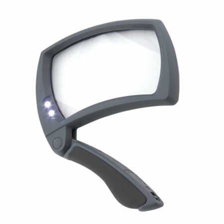 Opvouwbaar vergrootglas met led verlichting - Vergroot 2 maal - Incl. batterijen | ThuiszorgwinkelXL