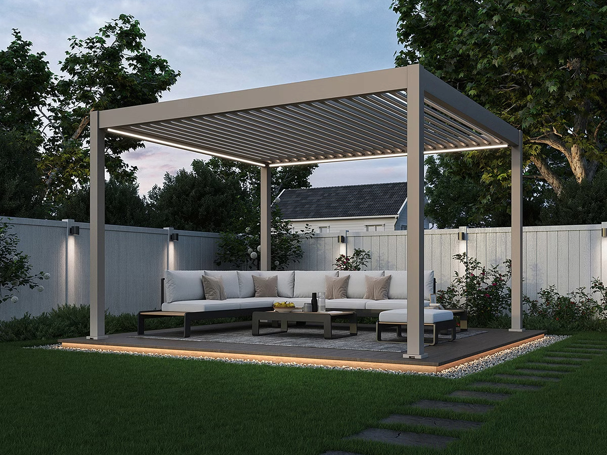 Orion LED verlichting set 360x720 cm - Zand | Orion