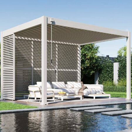 Orion schutterpaneel kantelbaar horizontaal 360 cm - Zand | Orion