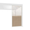 Orion schutterpaneel kantelbaar horizontaal 400 cm - Wit/hout | Orion