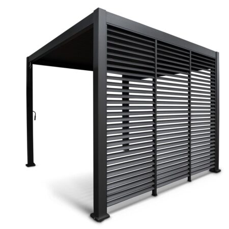 Orion schutterpaneel vast horizontaal 360 cm - Antraciet | Orion