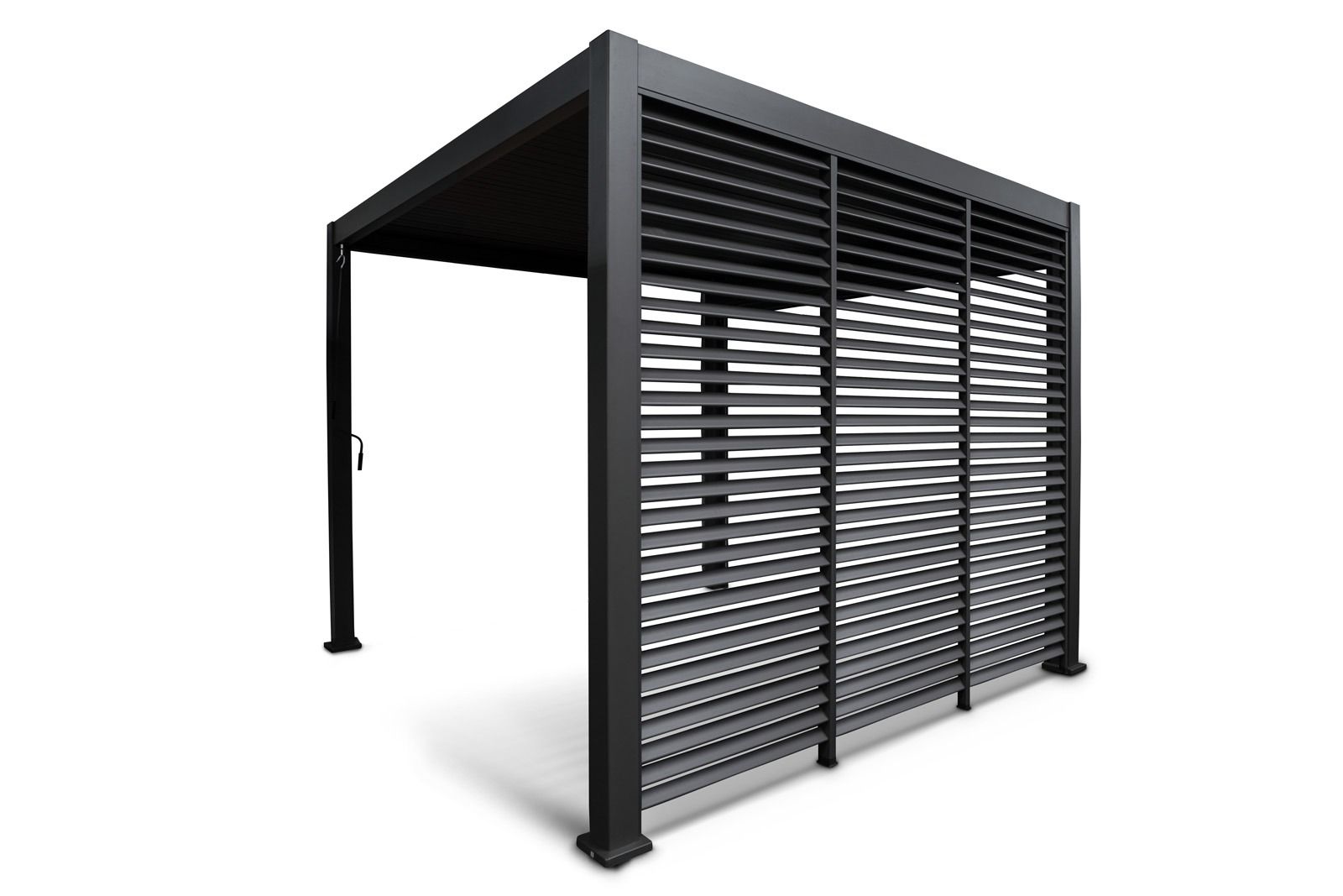 Orion schutterpaneel vast horizontaal 360 cm - Antraciet | Orion