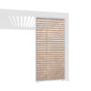 Orion schutterpaneel vast horizontaal 360 cm - Wit/hout | Orion