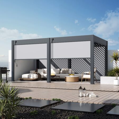 Orion windscherm 400 cm - Antraciet | Orion