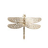 Ornament Dragonfly glanzend goud M |