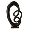 Ornament Eddy mat zwart L | Light & Living