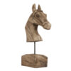 Ornament Horse hout weather barn | Light & Living