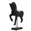 Ornament Horse hout zwart |
