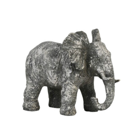Ornament Olifant Oud Beton | Light & Living