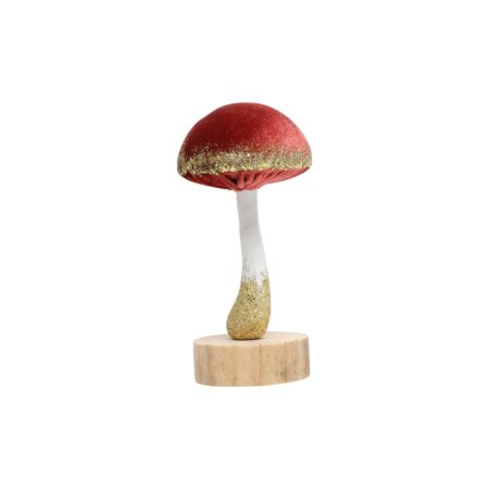 Ornament paddenstoel S roze 6