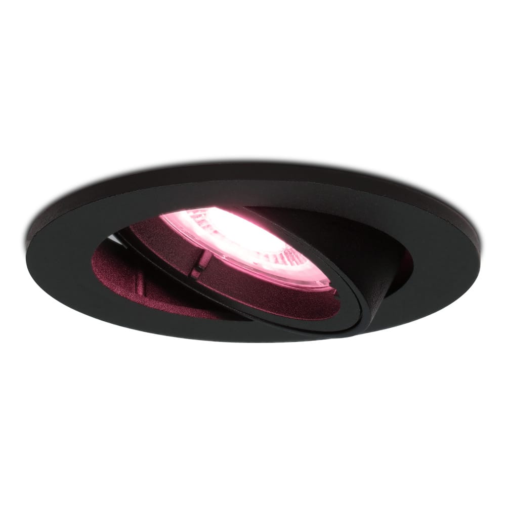 Oslo smart inbouwspot - Wifi + Bluetooth - RGBWW - GU10 - Kantelbaar - Google Home