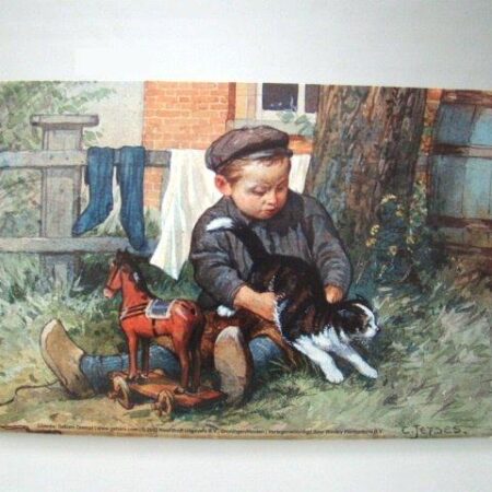Ot en Sien placemat / Ot met poes | Geharo BV