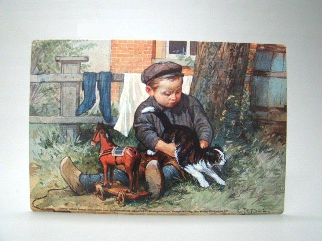 Ot en Sien placemat / Ot met poes | Geharo BV