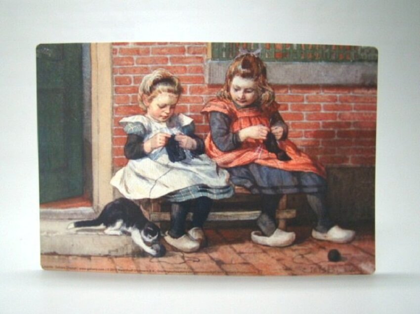 Ot en Sien placemat / Sien met buurmeisje | Geharo BV