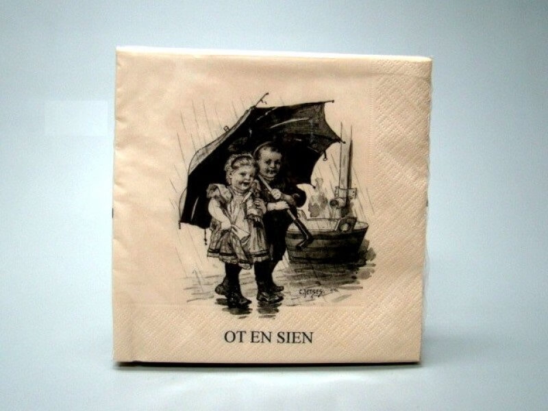 Ot en Sien servetten/ Paraplu | Geharo BV