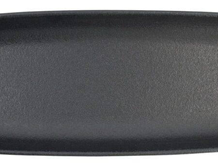 Ovaal keramisch bord - Tokyo Design Studio - Yuzu Black - 40.5x12.7x3.5cm | Tokyo Design Studio