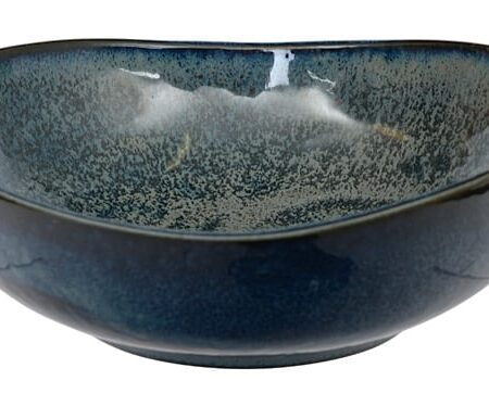 Ovale kom - Tokyo Design Studio - Cobalt Blue Serie - 450ml - 16.9 x 16.5 x 6cm | Tokyo Design Studio
