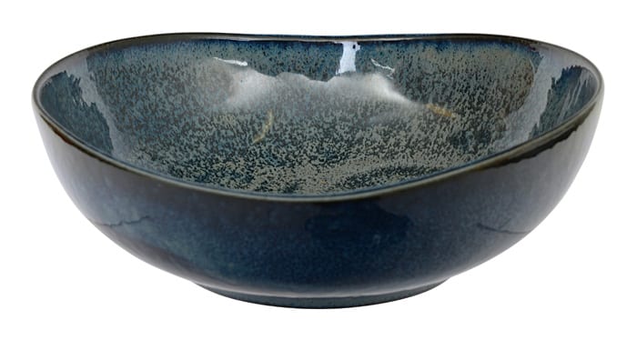Ovale kom - Tokyo Design Studio - Cobalt Blue Serie - 450ml - 16.9 x 16.5 x 6cm | Tokyo Design Studio