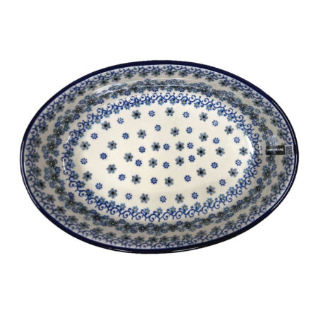 Oven dish oval 1550ml - Winter Garden | Bunzlau Castle