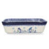 Oven dish rectangular 1880ml - Flower Meadow | Bunzlau Castle