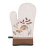 Ovenhandschoen Beige Paddenstoelen | Clayre&Eef