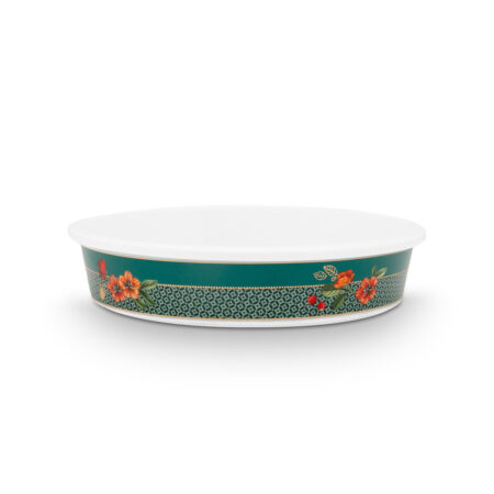 Ovenschaal Rond Winter wonderland Green | PiP Studio