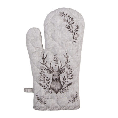 Ovenwant Beige Bruin Hert | Clayre&Eef