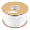 PD Connex 100V luidsprekerkabel 2x 1.5mm² 15A - Wit - 100 meter rol | PD Connex