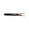 PD Connex 100V luidsprekerkabel 2x 1.5mm² 15A - Zwart - 50 meter rol | PD Connex