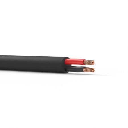 PD Connex 100V luidsprekerkabel 2x 1.5mm² - Rol van 305 meter - Zwart | PD Connex