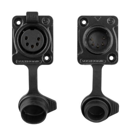 PD Connex CX111-A - IP65 ombouwkit voor 5-pin DMX connectoren - 5-pin | PD Connex