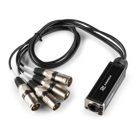 PD Connex CX190 stagebox - RJ45 naar 4x XLR male splitter - 70cm | PD Connex