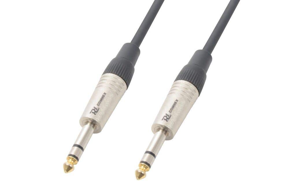 PD Connex CX80-1 Kabel 6.3 Stereo- 6.3 Stereo 12m | PD Connex