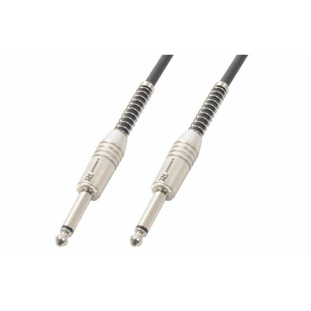 PD Connex Gitaarkabel 6.3mm jack - 6.3mm jack - 12 meter - Zwart | PD Connex