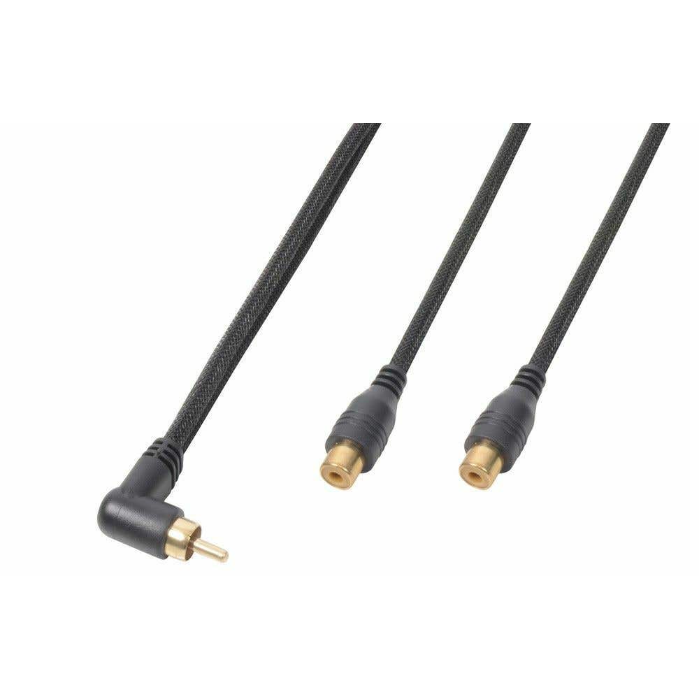 PD Connex Kabel 1x RCA Male - 2x RCA Female 30cm | PD Connex