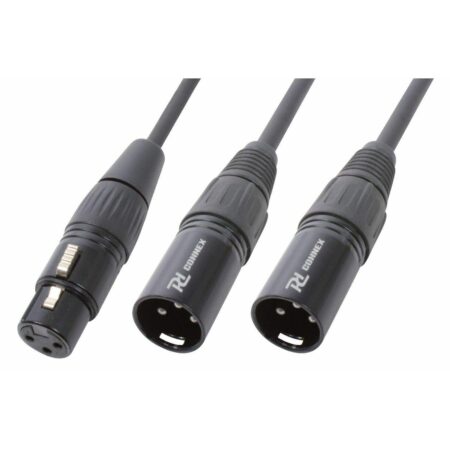 PD Connex Kabel 1x XLR Female - 2x XLR Male 50cm | PD Connex
