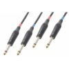 PD Connex Kabel 2x 6.3Mono - 2x 6.3 mono 5.0m | PD Connex