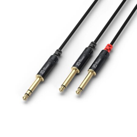 PD Connex Kabel 6.3 Stereo - 2x6.3 Mono 3m | PD Connex