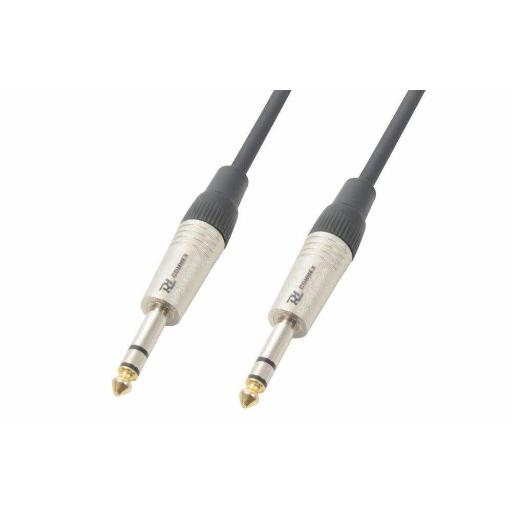 PD Connex Kabel 6.3 Stereo - 6.3 Stereo 1.5m | PD Connex
