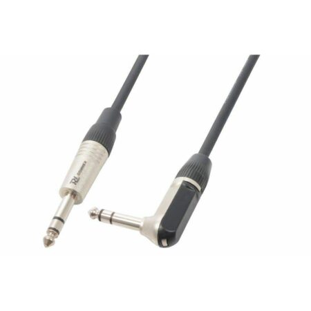 PD Connex Kabel 6.3 Stereo - Haaks 6.3 Stereo 3 meter | PD Connex