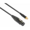 PD Connex Kabel XLR Female - RCA Female 15cm | PD Connex