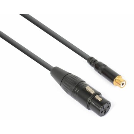 PD Connex Kabel XLR Female - RCA Female 15cm | PD Connex