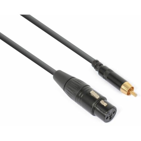 PD Connex Kabel XLR Female - RCA Male 15cm | PD Connex