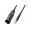 PD Connex Kabel XLR Male - RCA Male 3.0m | PD Connex