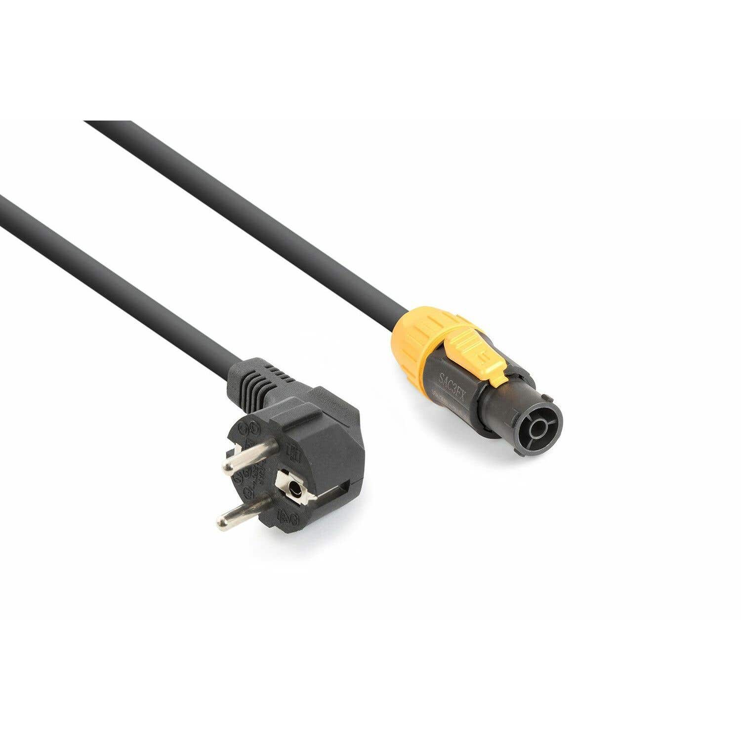 PD Connex Powercon True1 (f) IP65 - Schuko stroomkabel - 1.5 meter | PD Connex