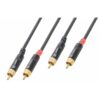 PD Connex RCA kabel 2x RCA Male - 2x RCA Male - 0.5m | PD Connex