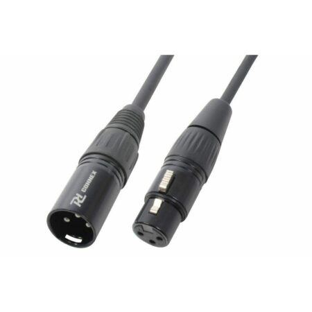 PD Connex Signaalkabel XLR male/female 3-pins - 30 meter - zwart | PD Connex