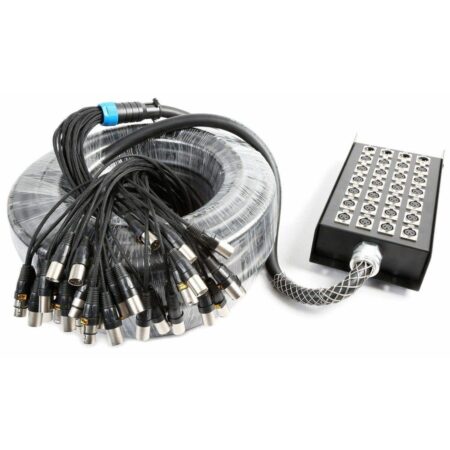 PD Connex Stage Snake 24-in 4-out XLR 30 meter | PD Connex